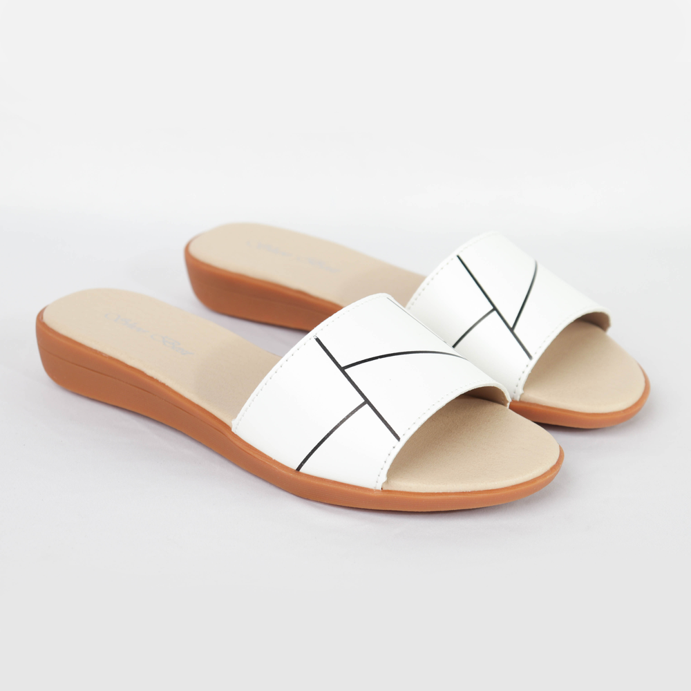 Natalie 011 White Women's Sandals