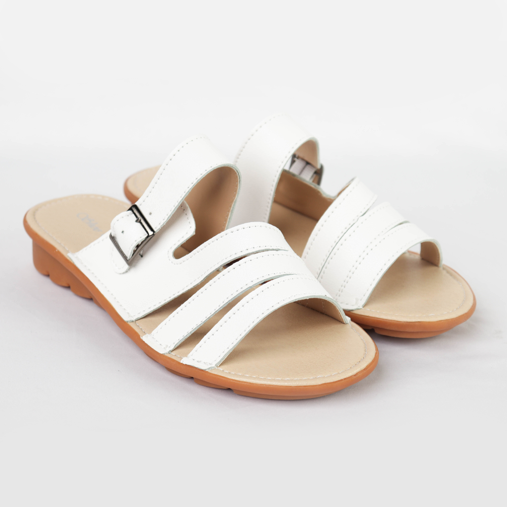 Addison 002 White Women's Sandals
