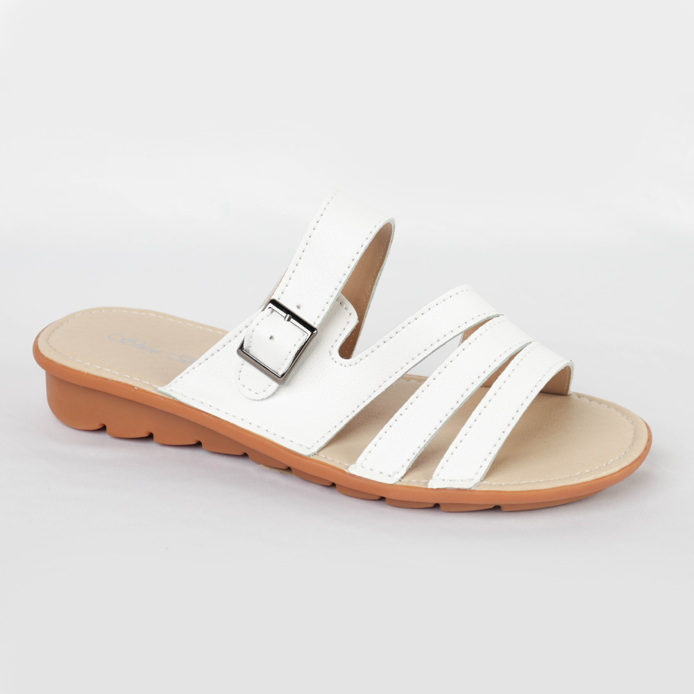 Addison 002 White Women's Sandals